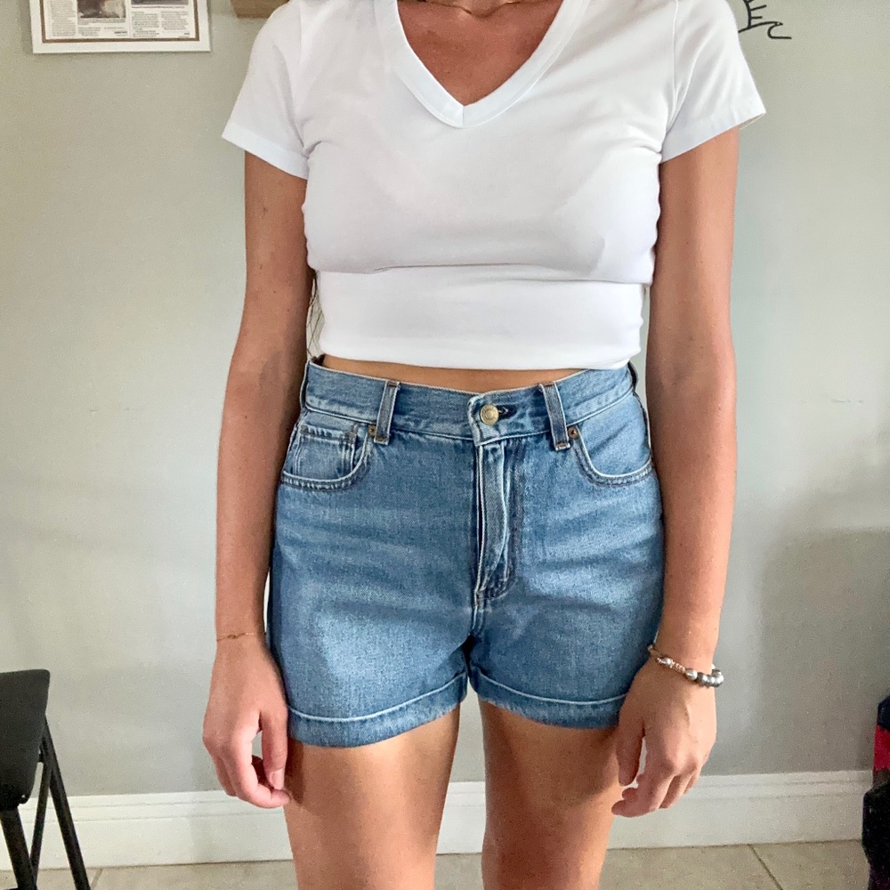 PRE DONATION SALE! High Waist Mom Shorts
